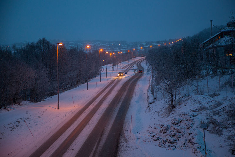 Auf dem Weg nach Tromsø