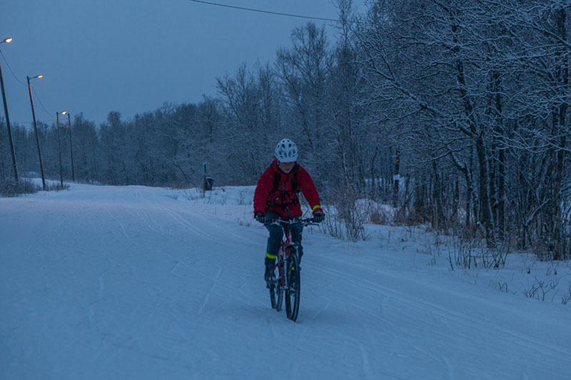 ... und die Mädels fahren Rad - sehr sympathisch ;-)