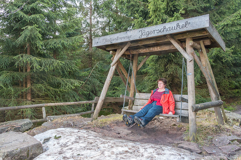 Am Dobel-/Altlechkarblick ...