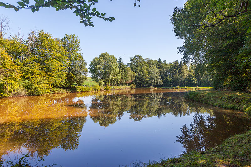 Der erste der 5 Weiher