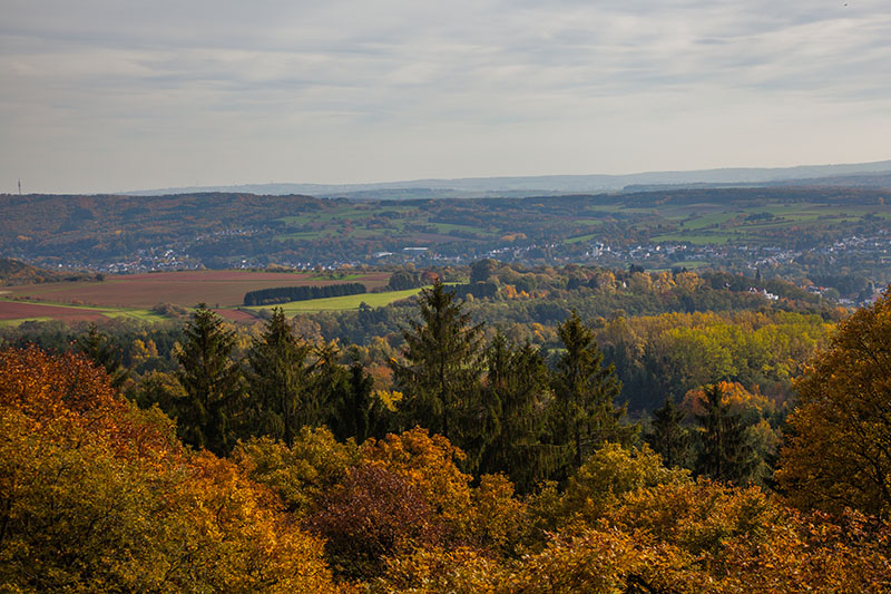 Ausblick vom Gipfenkreuz