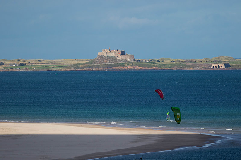 Blick über den Meeresarm