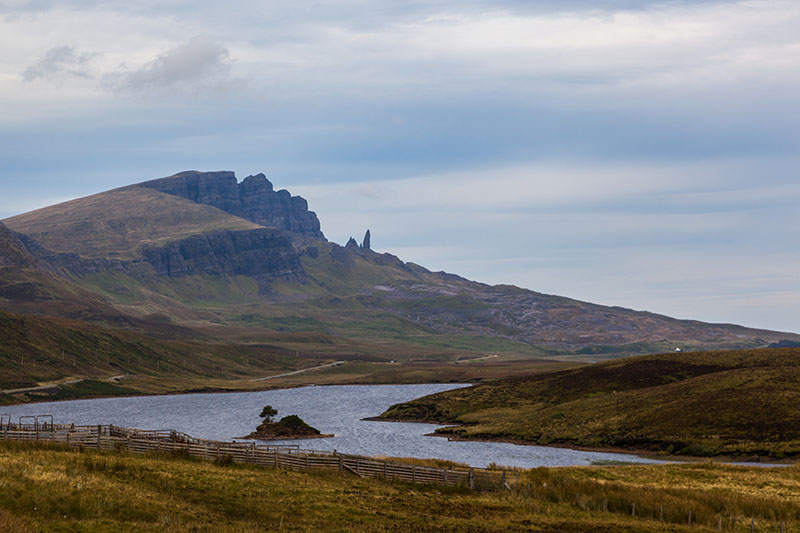 Der Old Man of Storr ist in Sicht