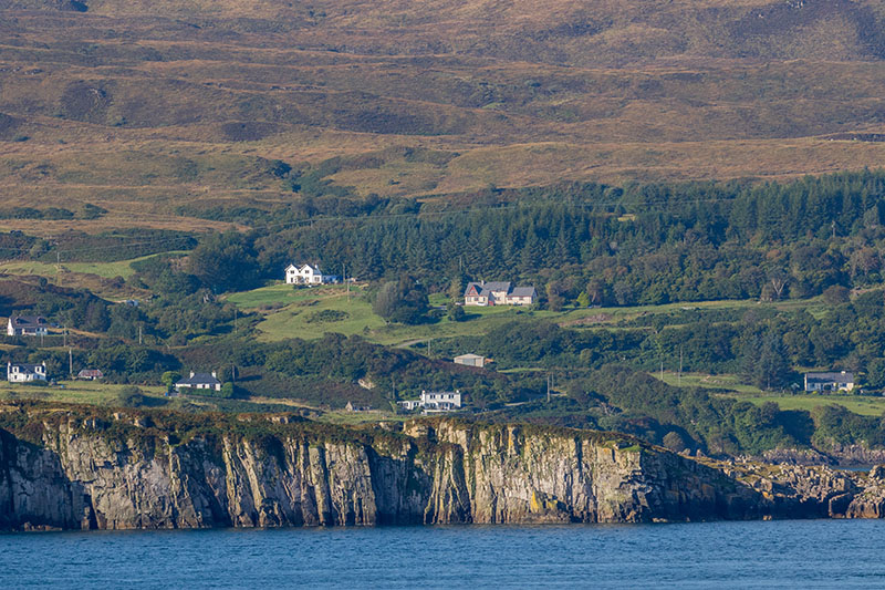 Blick auf die Isle of Skye