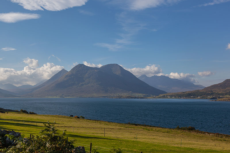 Mächtiger Vulkankegel