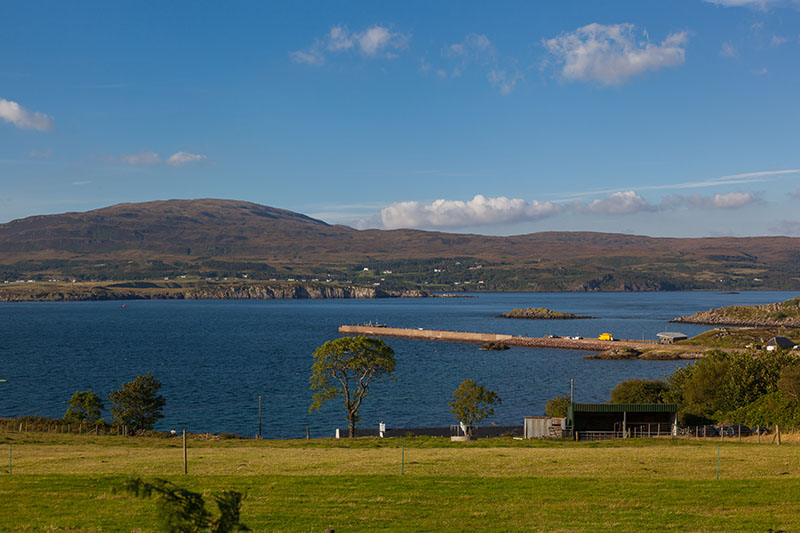 Der Hafen von Raasay