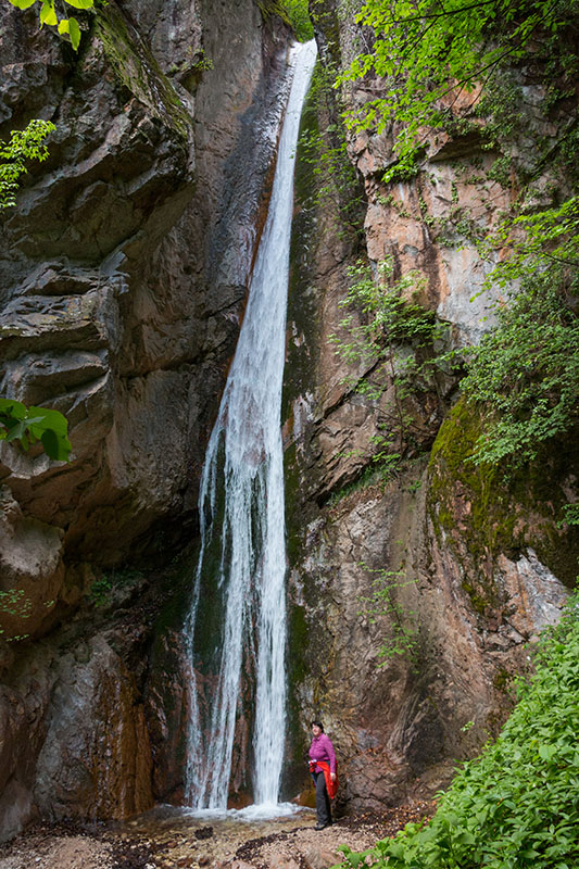 Wasserfall in der Rastenbachklamm