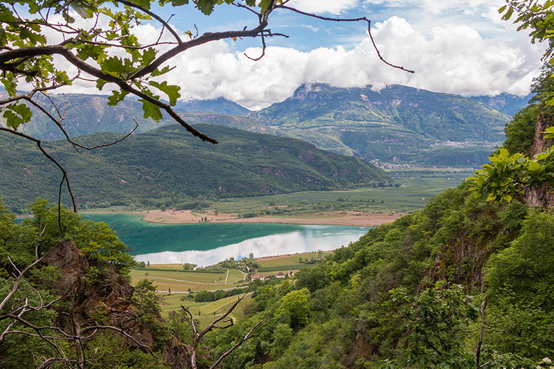 Noch ein Blick zum Kalterer See