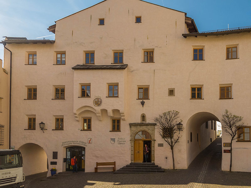 Das Rathaus von Kastelruth