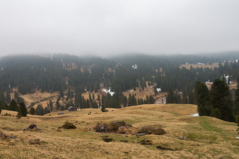 Von der angeblich so schönen Aussicht können wir nur träumen