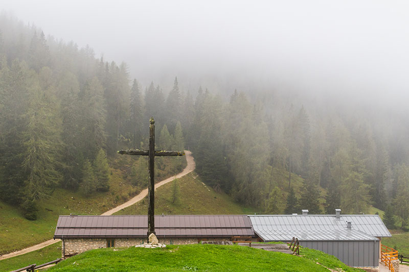 Dort hinten verläuft mein Wanderweg