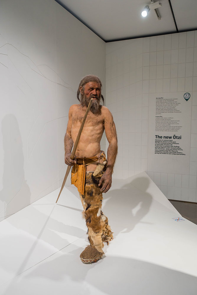 So soll der Ötzi ausgesehen haben