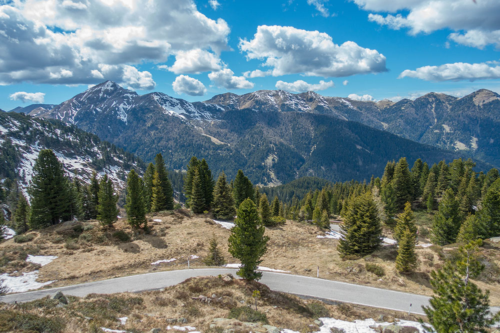 Wir genießen erst einmal die Landschaft