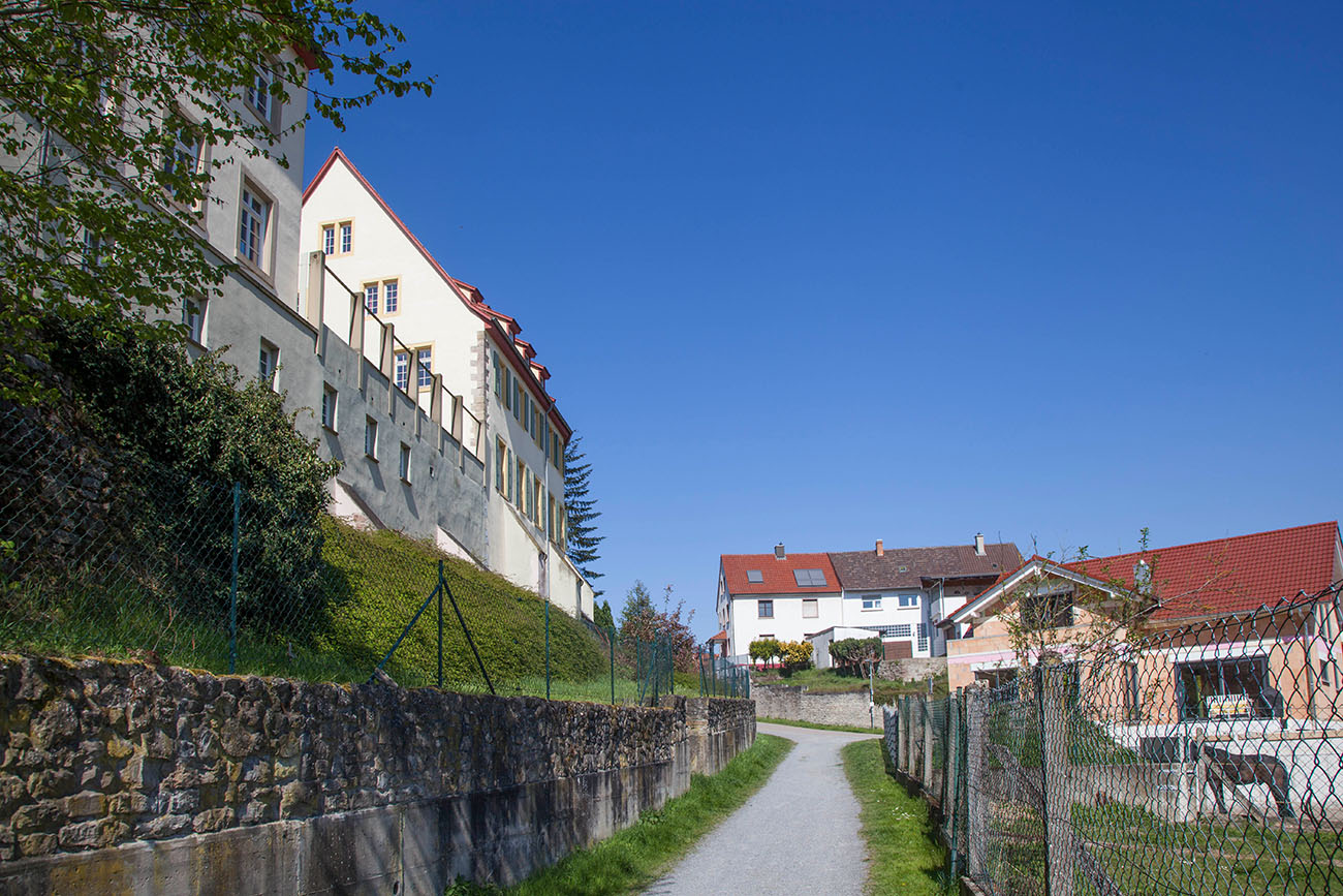 Die Wanderung startet in Unteröwisheim 