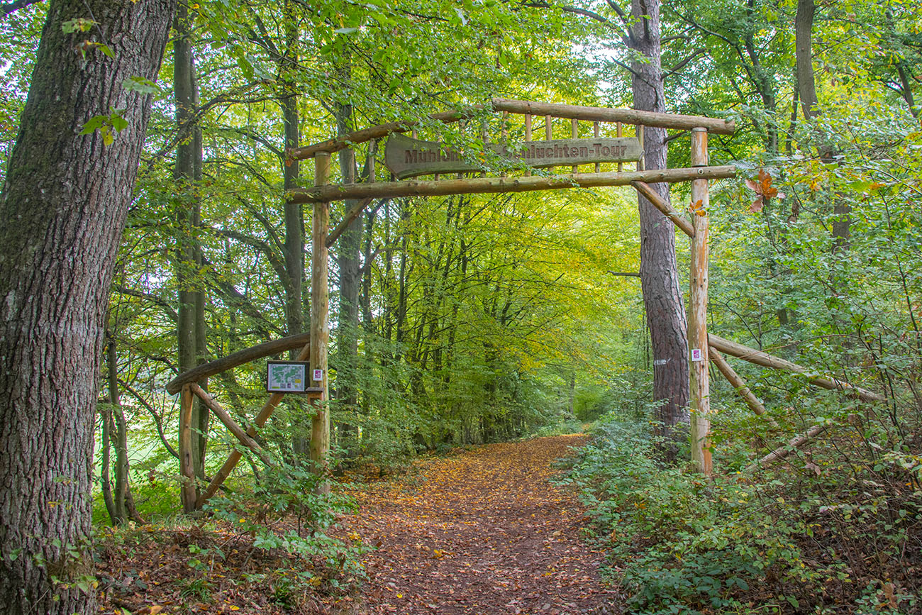 Beginn des Wanderweges 