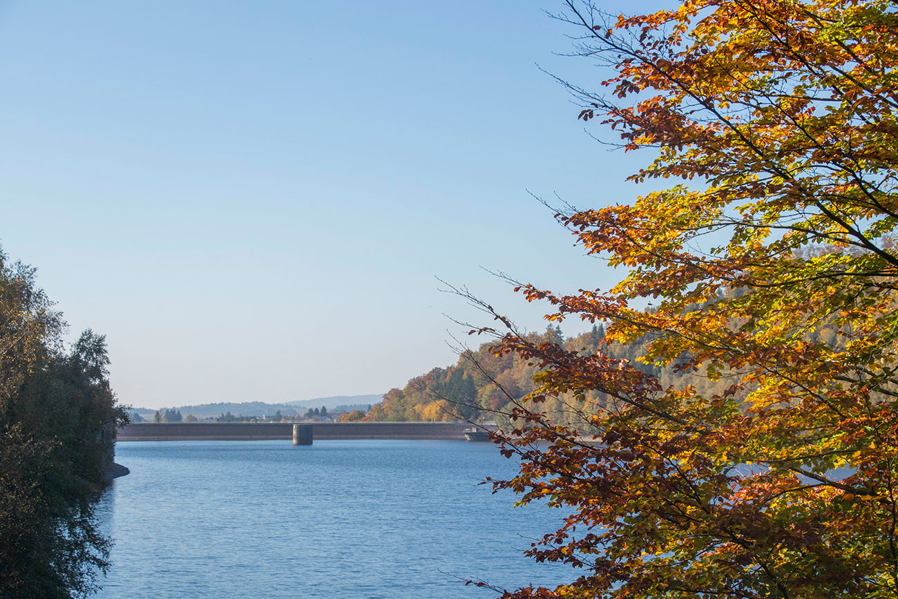 Die Talsperre Nonnweiler 