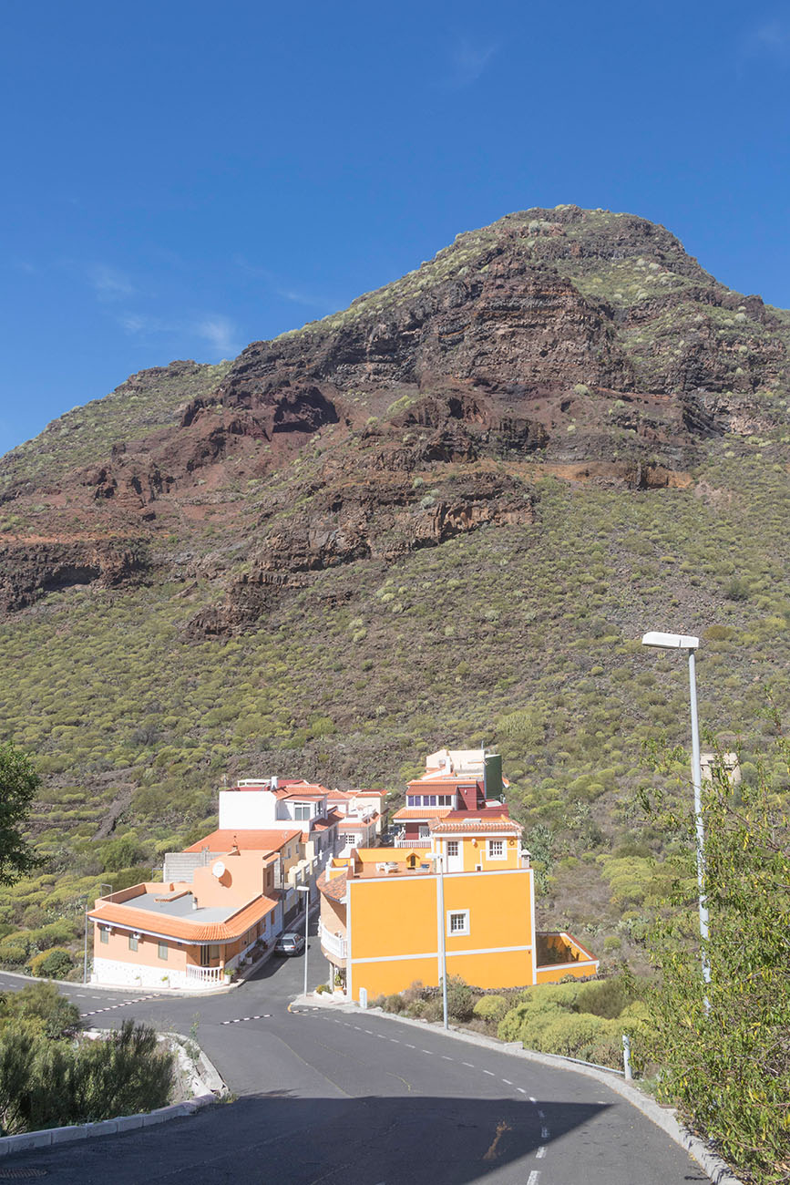 Start der Wanderung in Tamaimo 