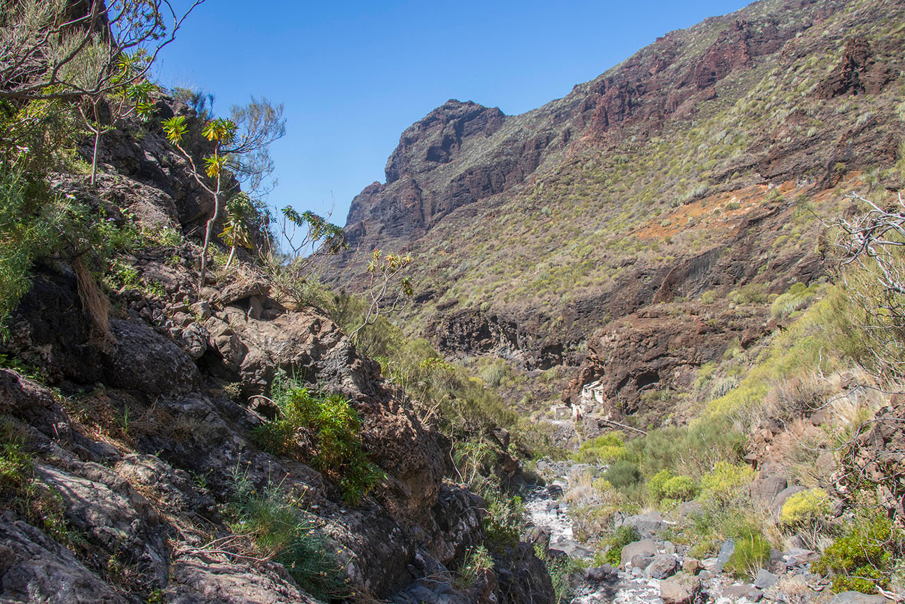 Durch das enge Tal müssen wir durch 