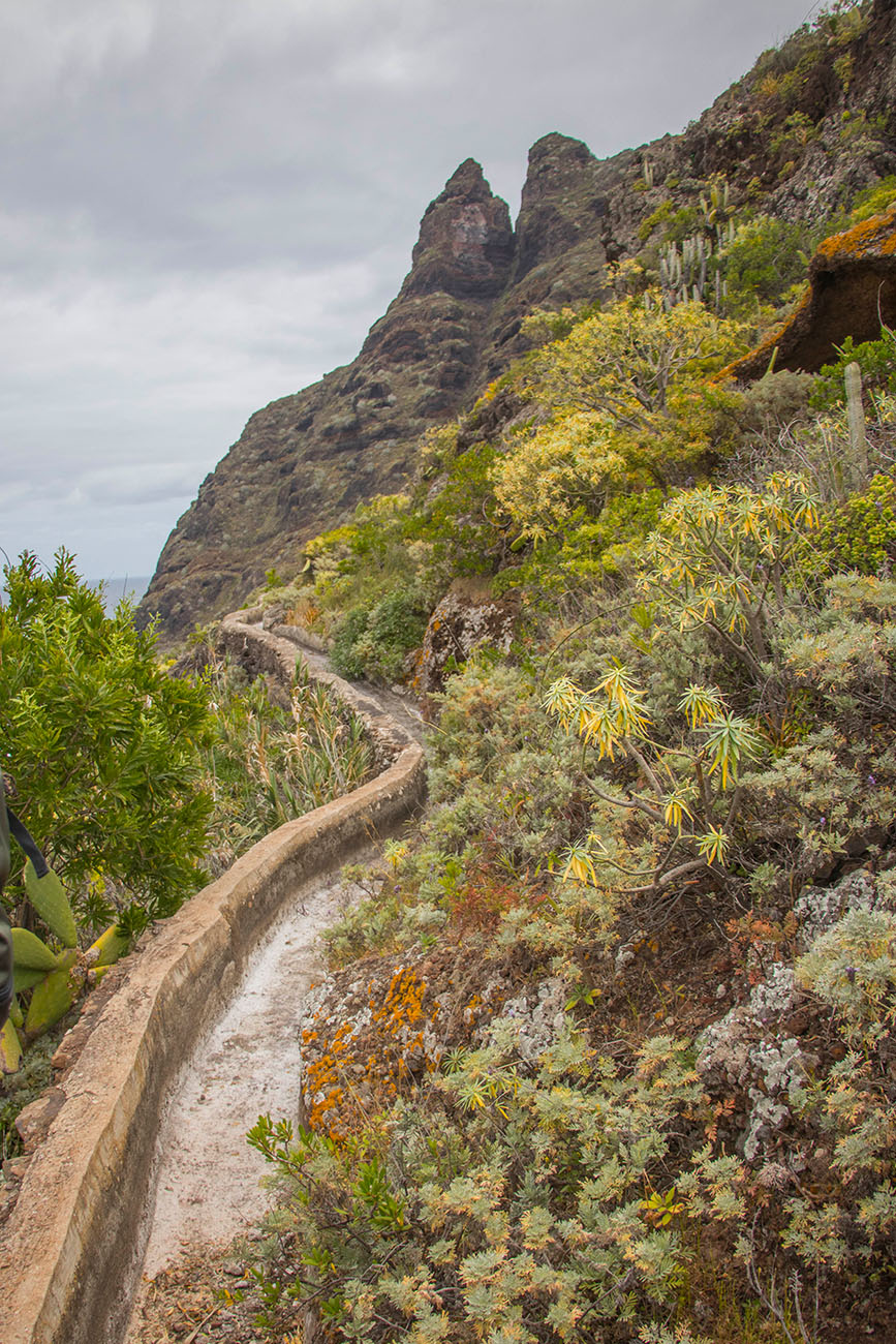Nun geht es über Wasserkanäle weiter 