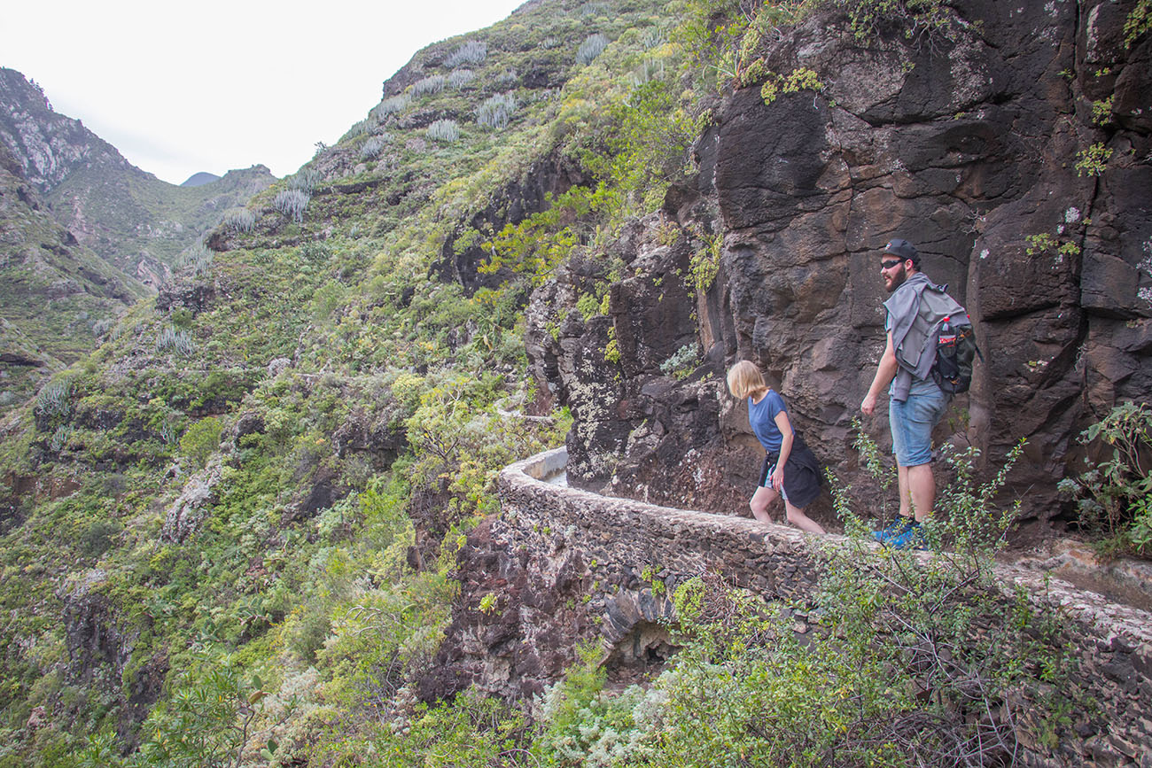 An manchen Stellen wird es recht eng 