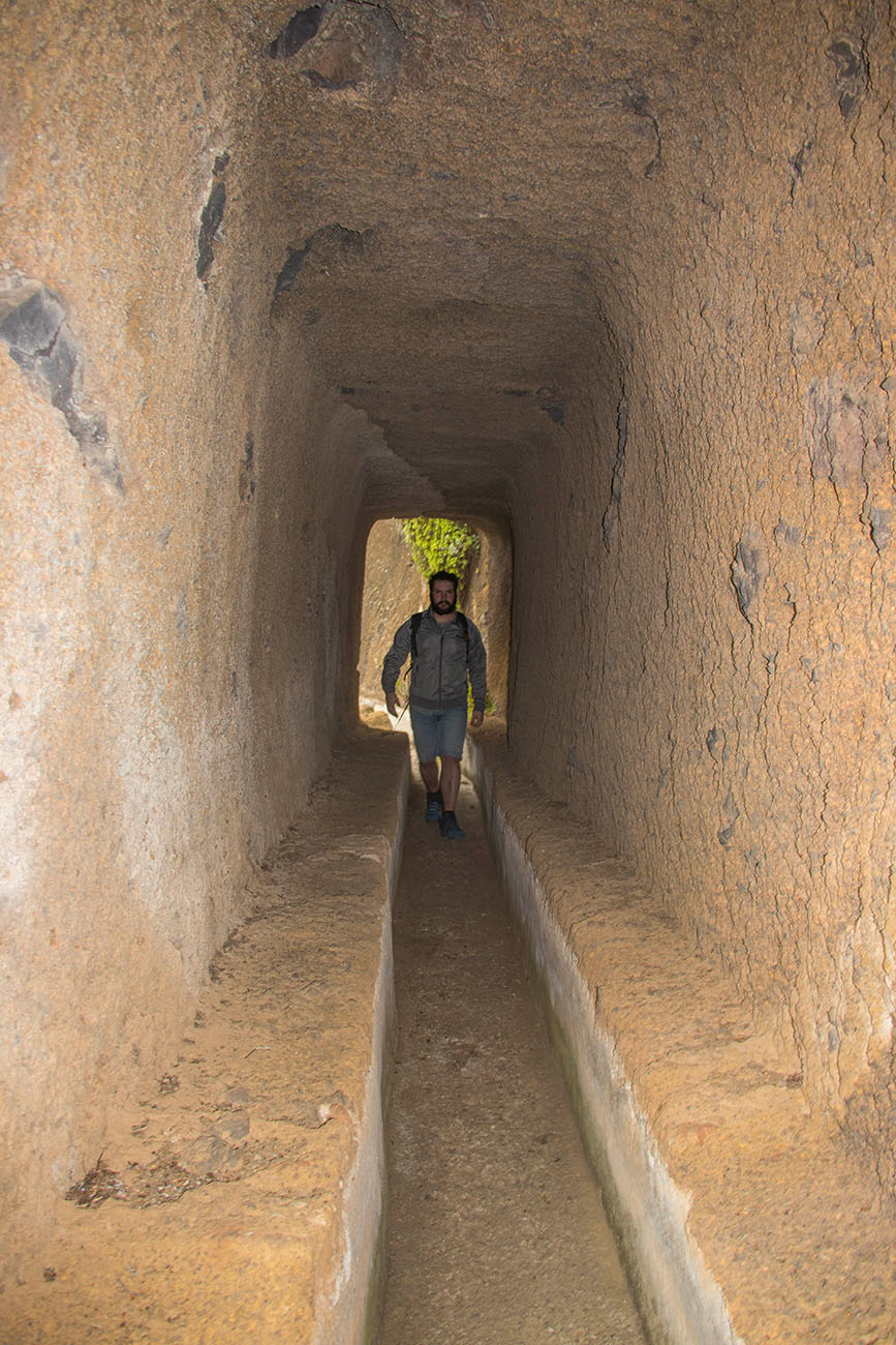 Diesmal nur ein kurzer Tunnel ... 