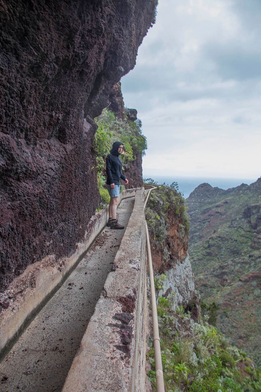 Nun wird es zugig und kalt, schnell weiter zum Zielpunkt 