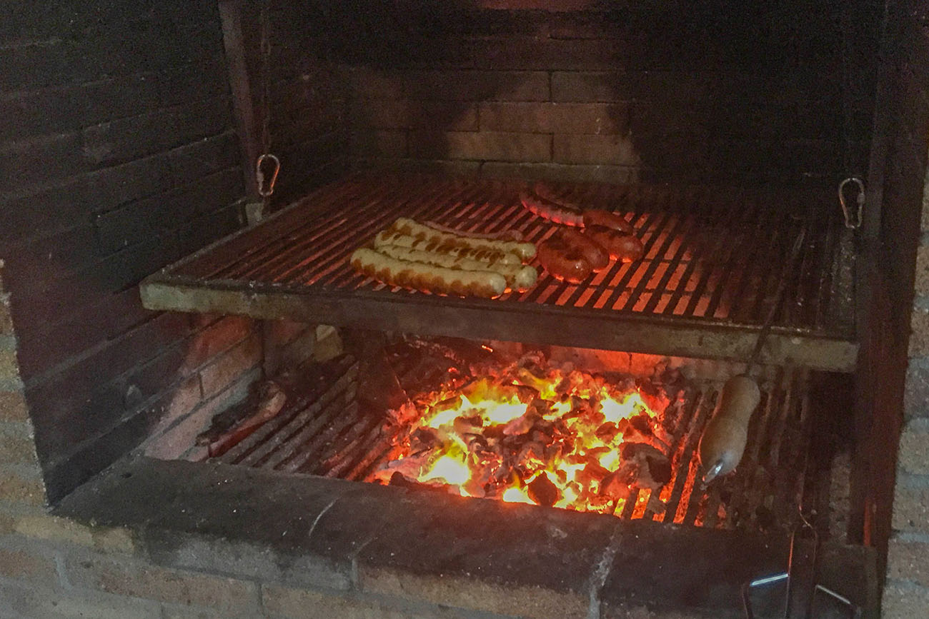 Grillwürste nach der Wanderung ;-) 