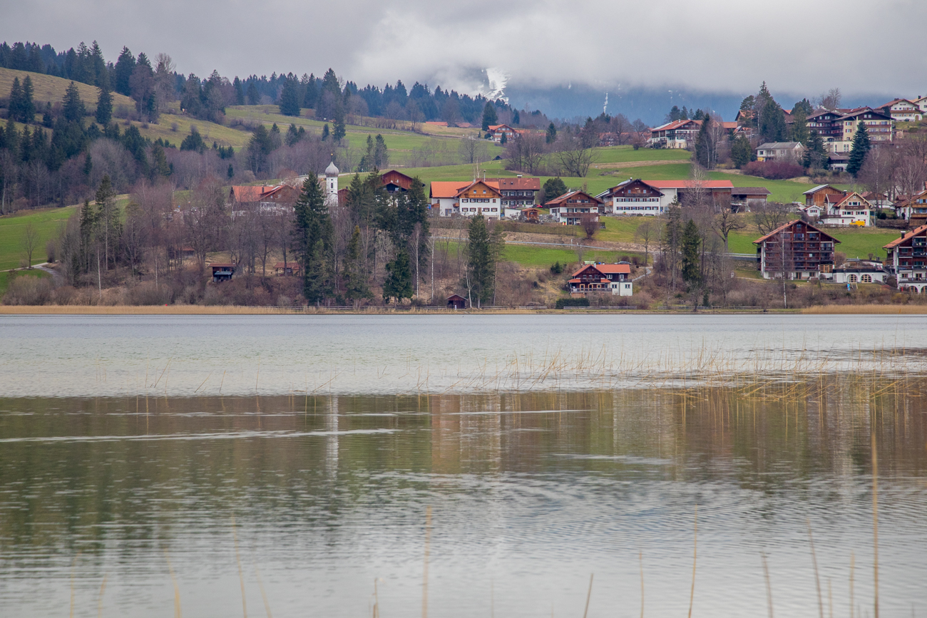 ... den Weissensee zu umrunden 