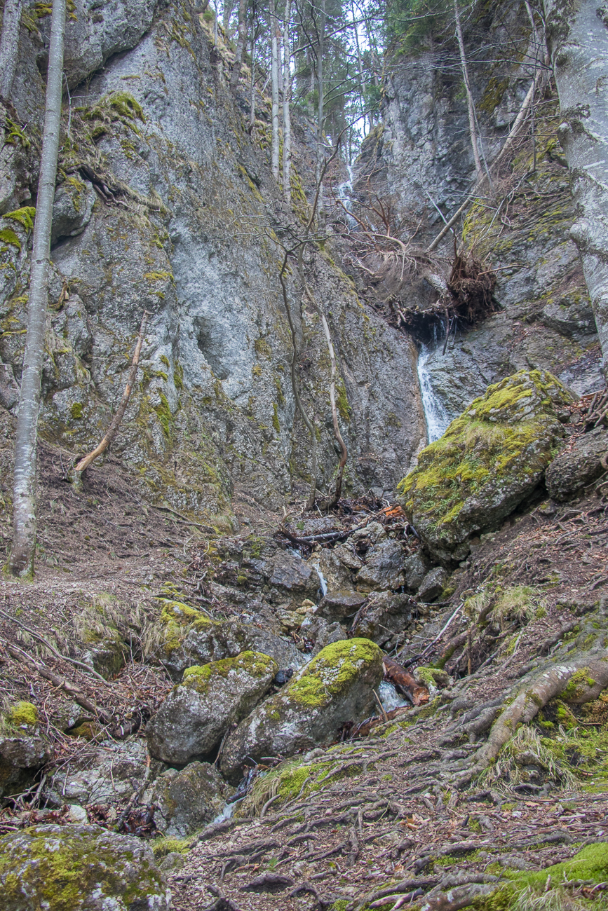 Wasserfall auf der Südseite 