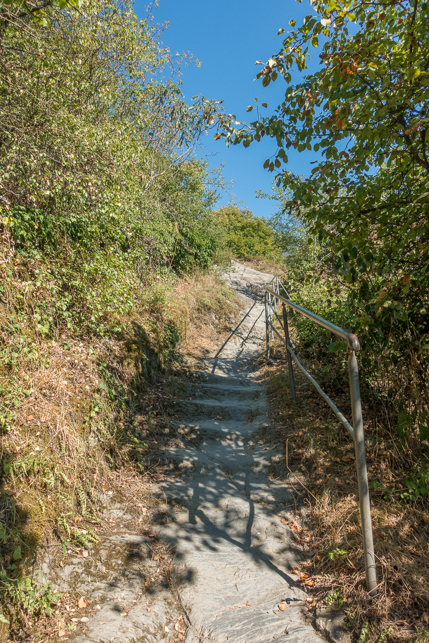 ... der Anstieg ruft