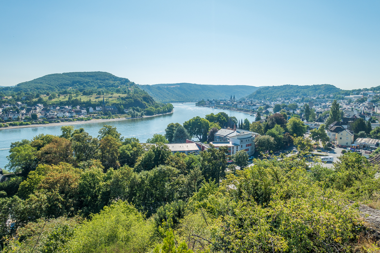 Blick auf Boppard
