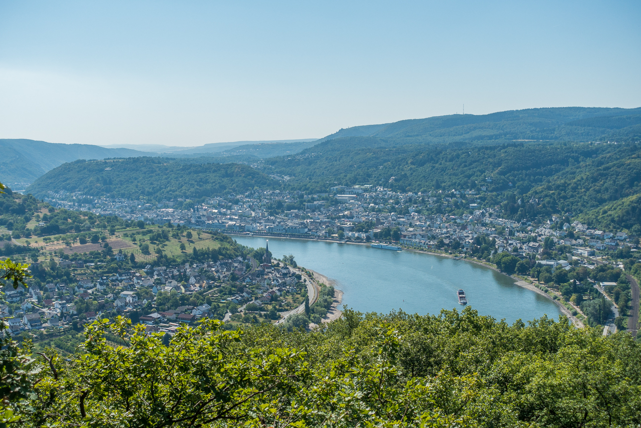 Links Filsen, rechts Boppard