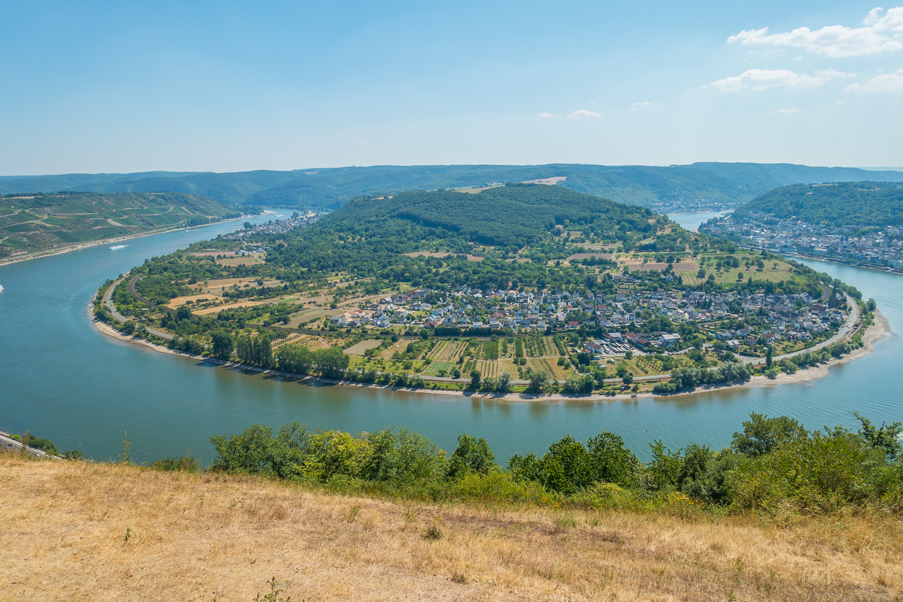 Die größte Rheinschleife
