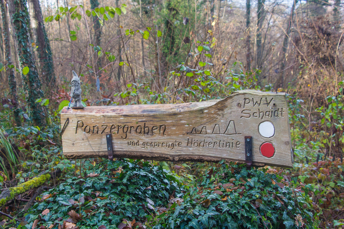 ... von denen jedoch nichts mehr zu sehen ist