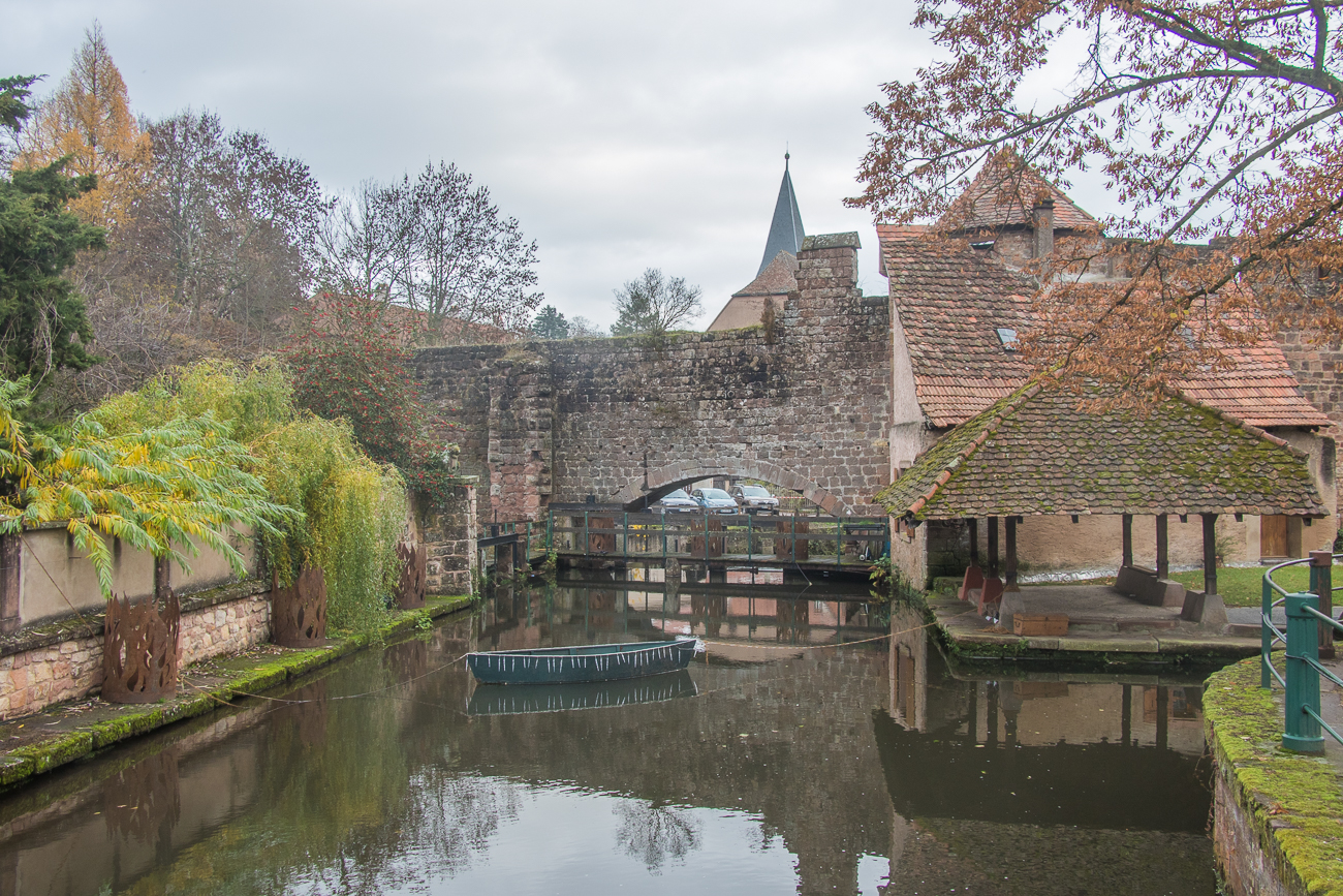 Ein Teil der Stadtmauer