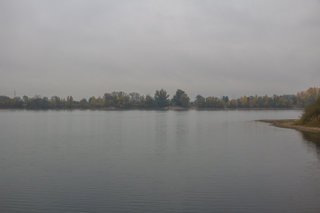 Am Fermasee, das Wetter ist bescheiden :-(