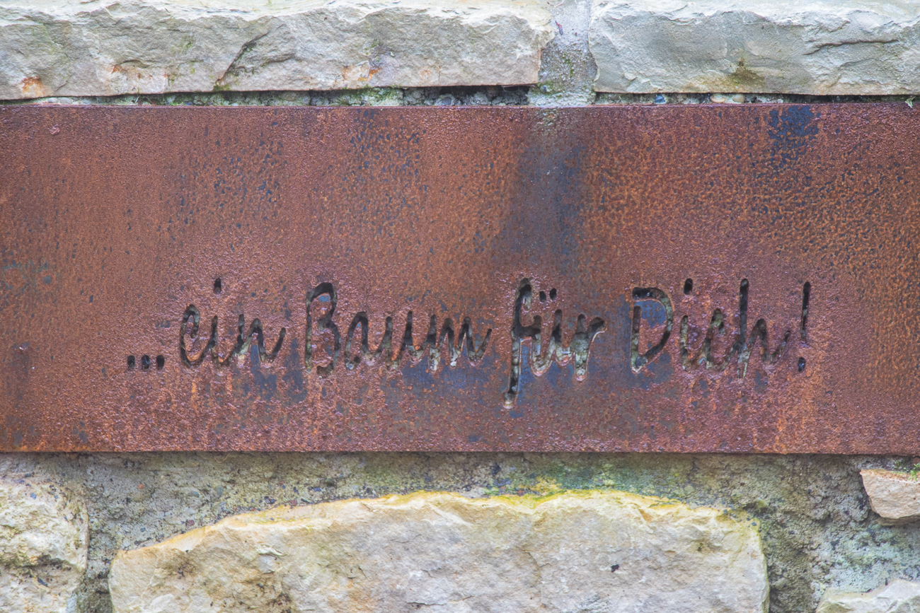 Deshalb wurde er auch umstrickt ;-) 