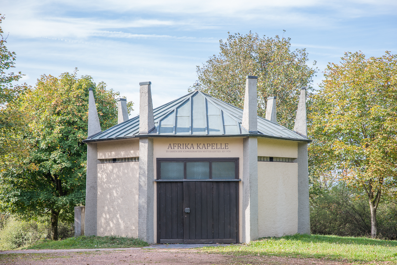 Die Afrika-Kapelle wurde von Soldaten gestiftet ...