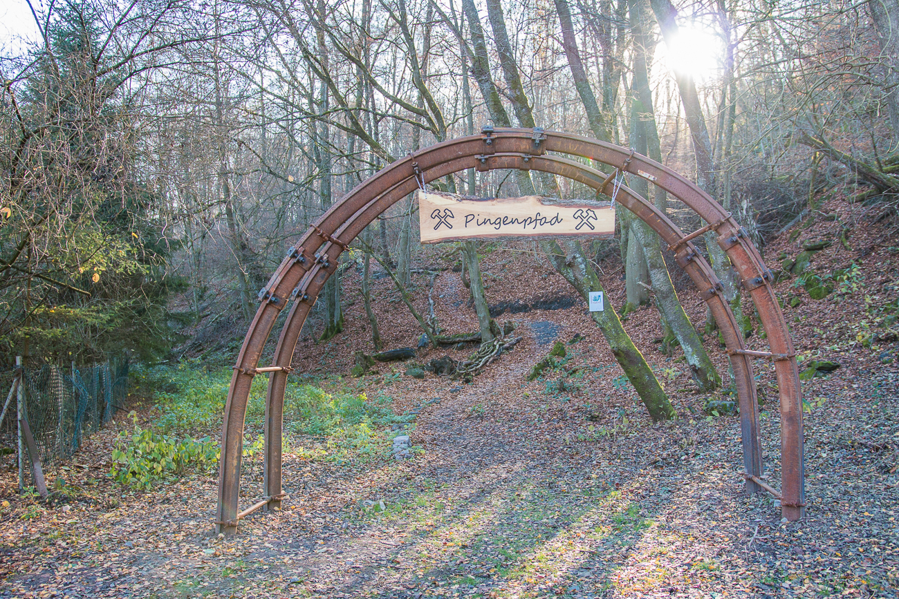 Start des Pingenpfads