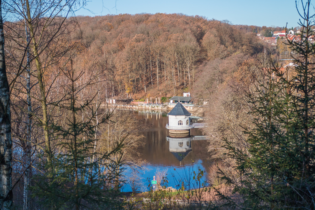 Blick auf den Itzenplitzer Weiher