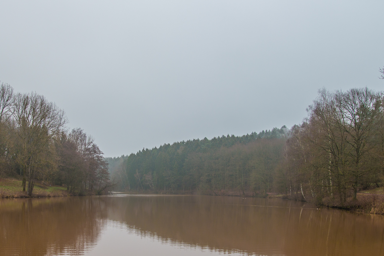 Trübes Wetter kann uns nicht vom Wandern abhalten
