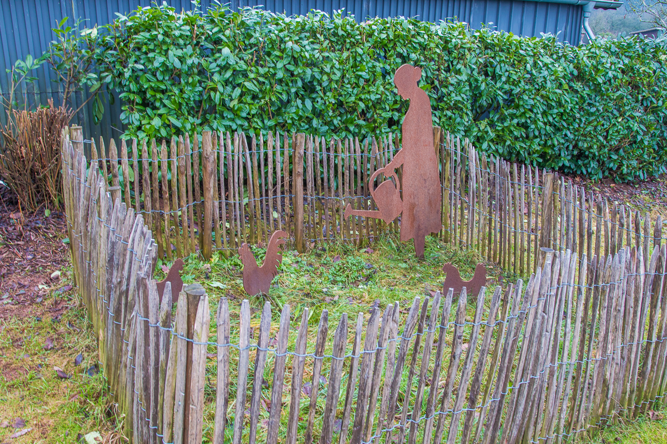 Der Gemüsegarten ...