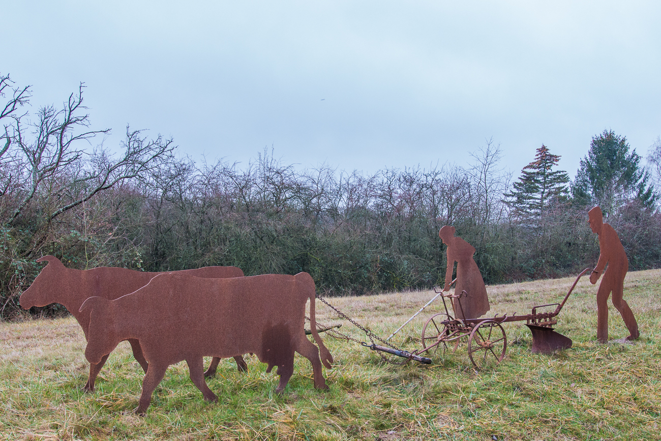 Feldarbeit nach der Schicht ...