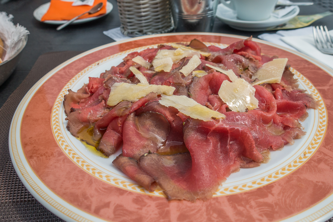 ... Carne Salada (Pökelfleisch) zu essen