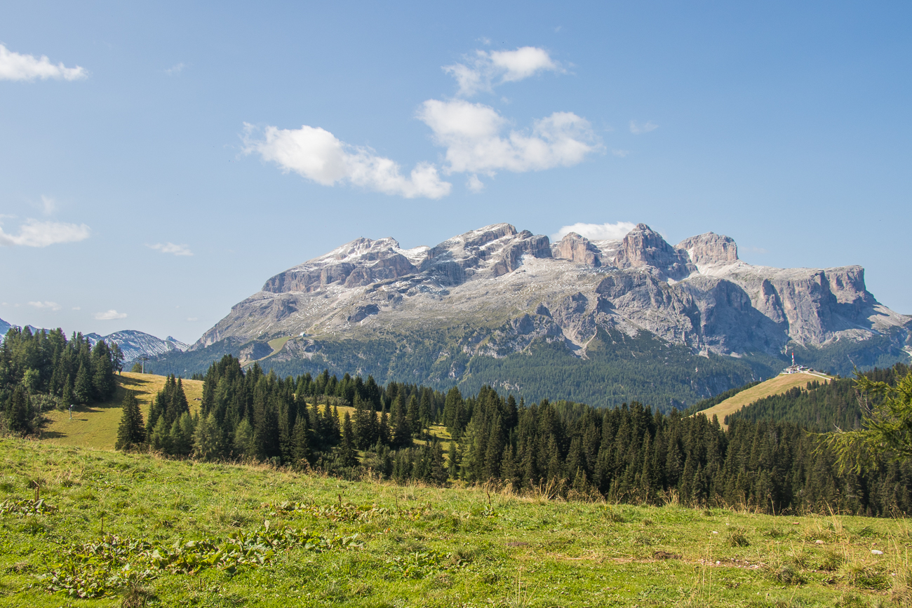 Die tollen Bergpanoramen ...