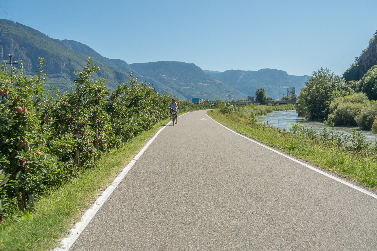 Auf dem Rückweg nach Meran