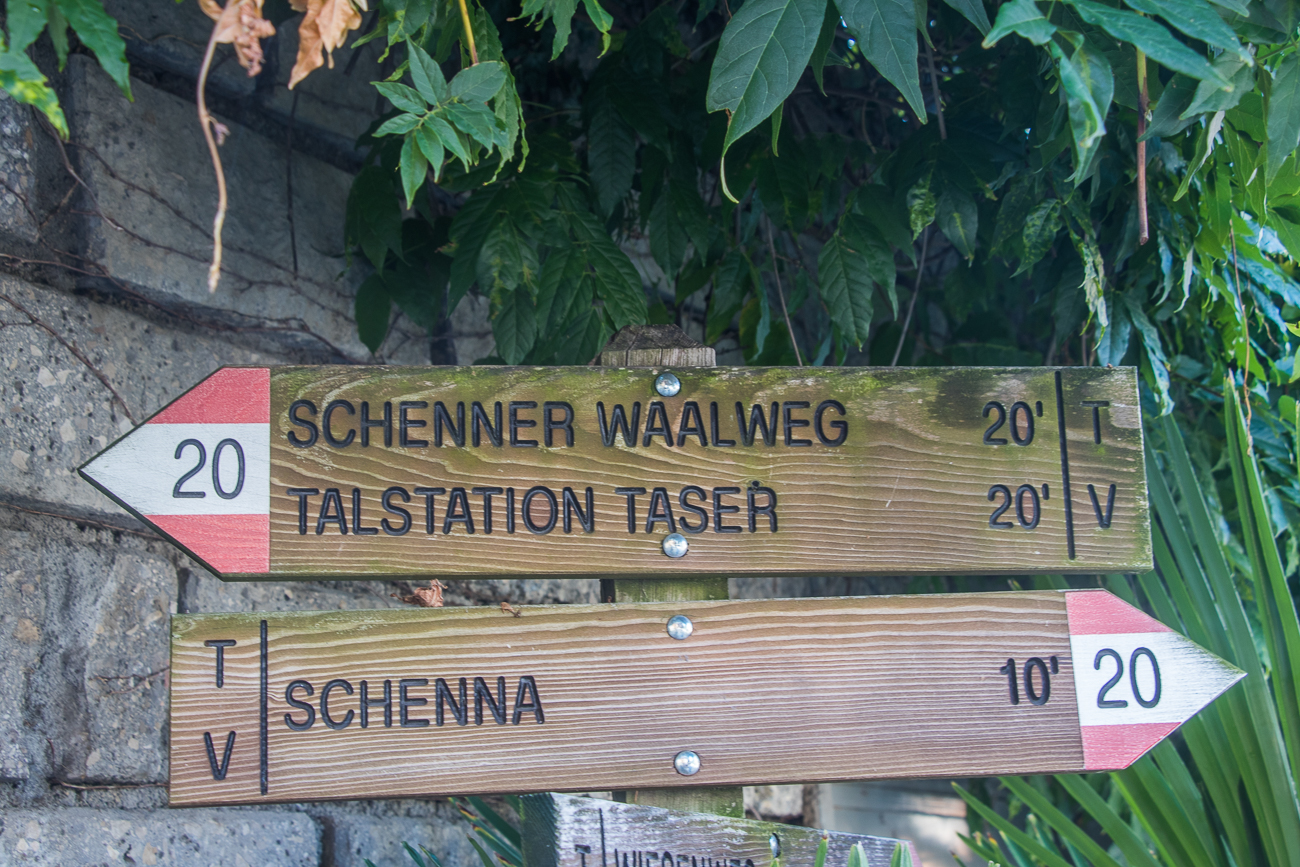 Zum Schenner Waalweg