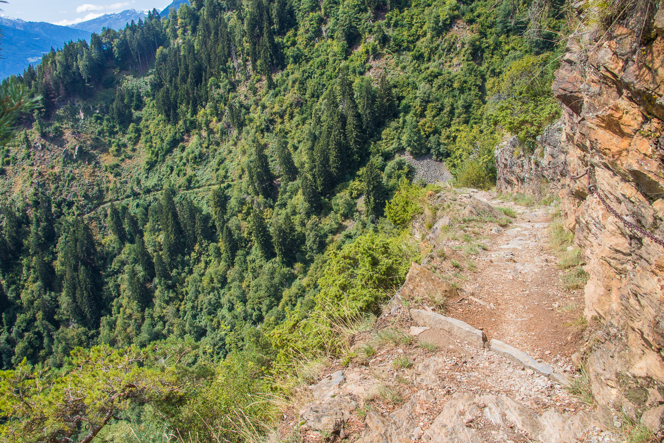 Auf dem Vellauer Felsenweg