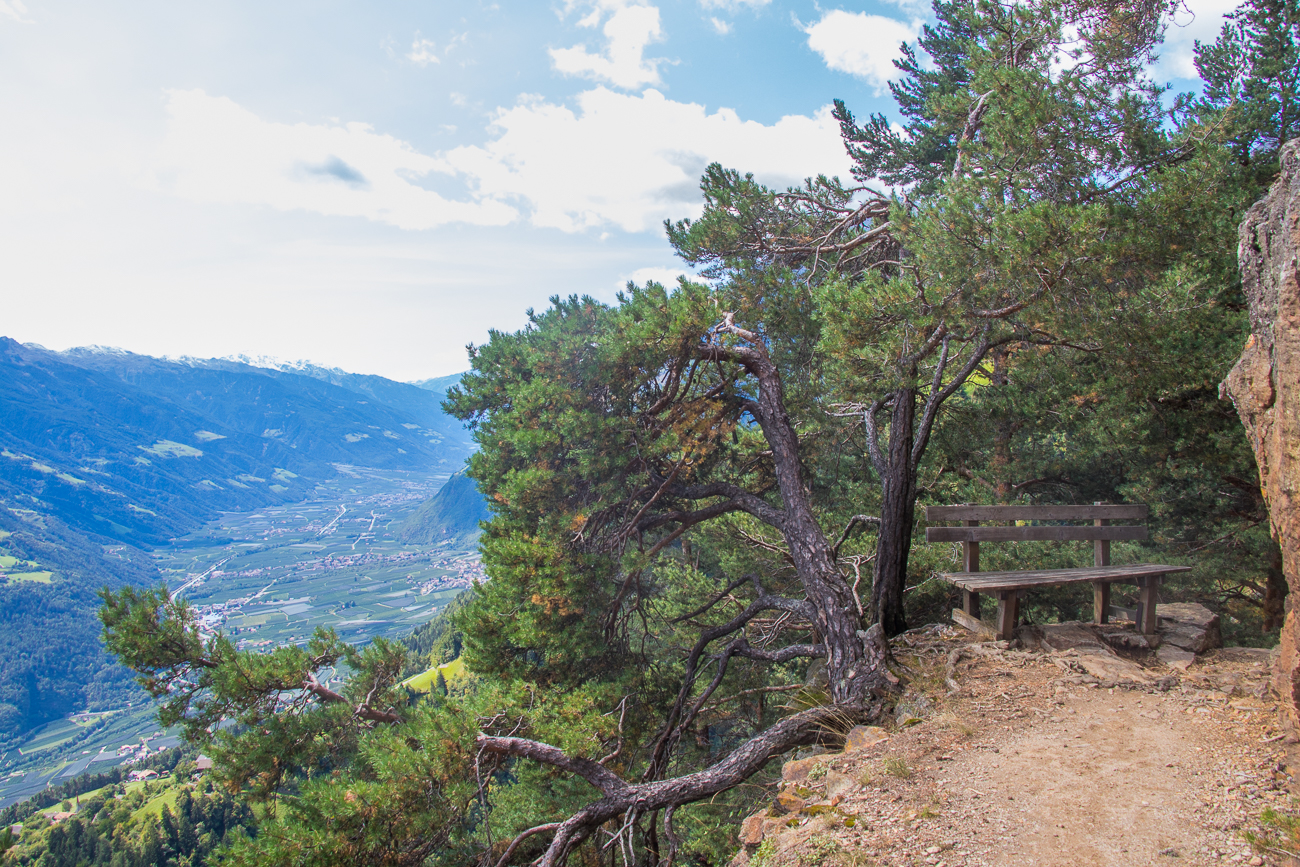 Irgendwie passen Richtung der Bank und Aussicht nicht zusammen ;-)
