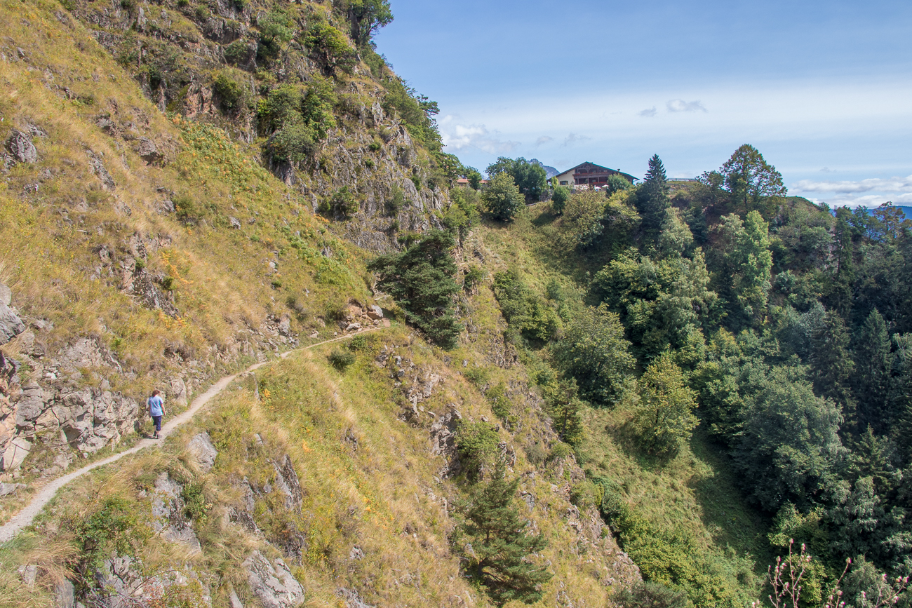 Hütte in Sicht, gleich gibt es etwas für den Magen ...